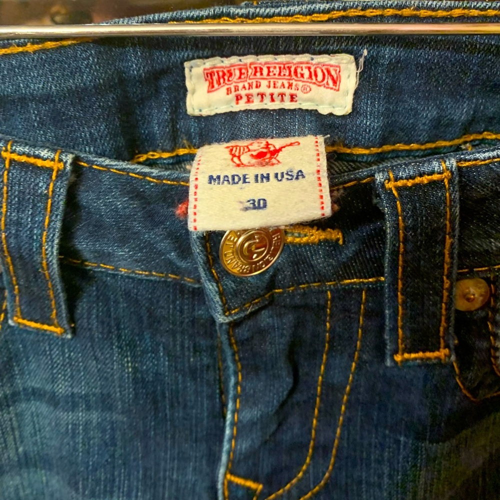 True religion disco Becky size 10 petite jeans